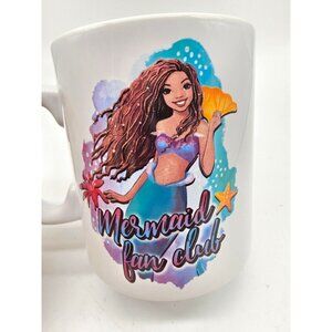 Disney's The Little Mermaid Halle Bailey Mermaid Fan Club Ariel Coffee Cup